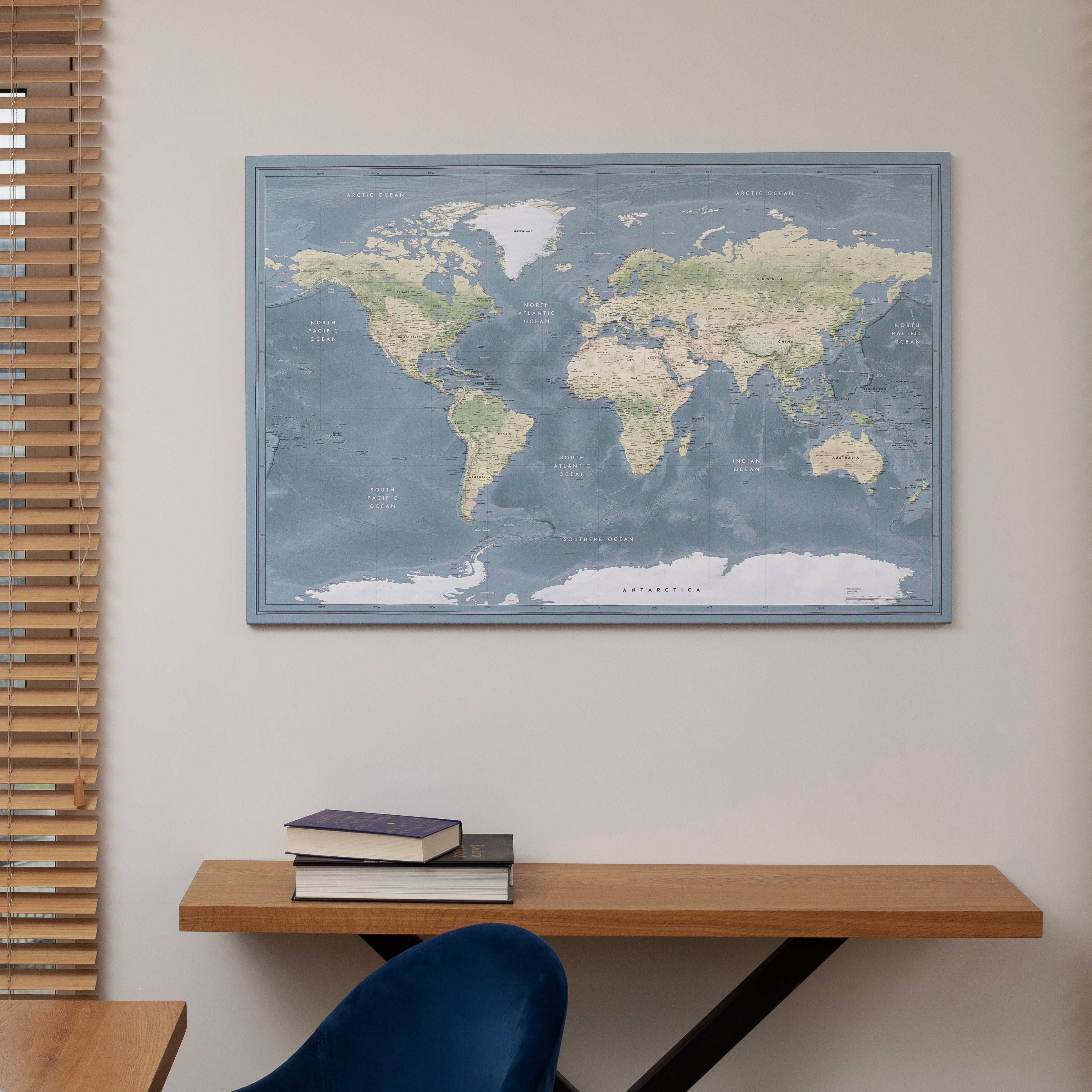 Weltkarte Earthstream